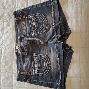 Indigo Denim Shorts